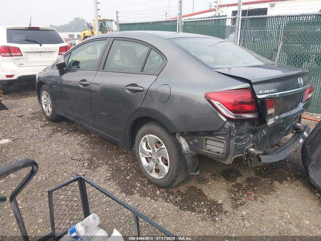 19XFB2F57DE014364 2013 HONDA CIVIC photo no. 3