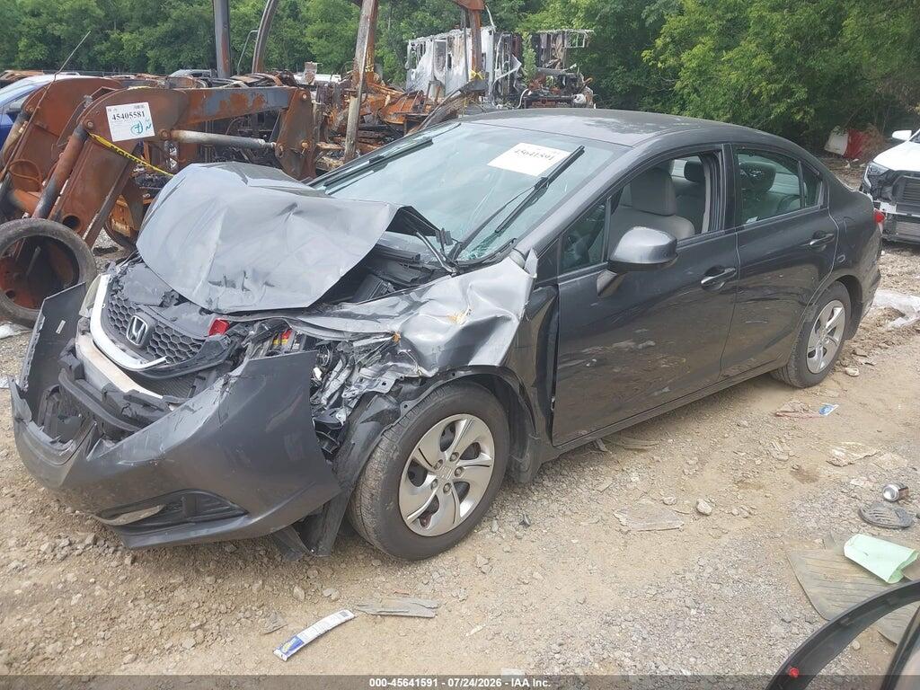 19XFB2F53DE091460 2013 HONDA CIVIC photo no. 2