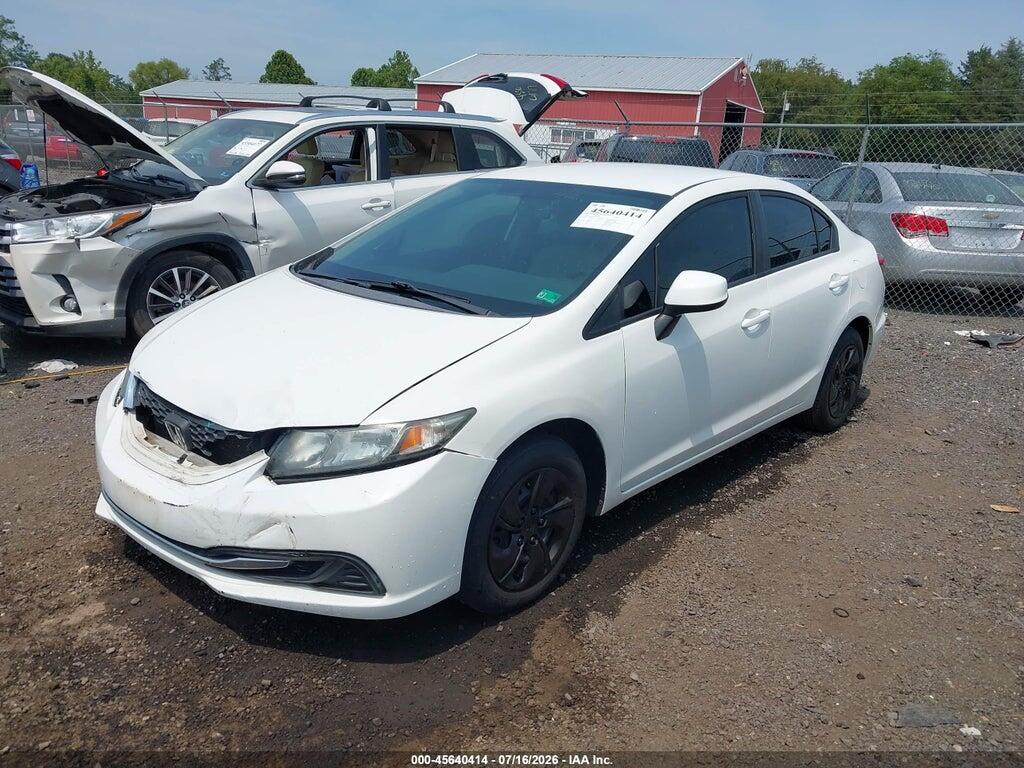 2HGFB2F55DH570033 2013 HONDA CIVIC photo no. 2
