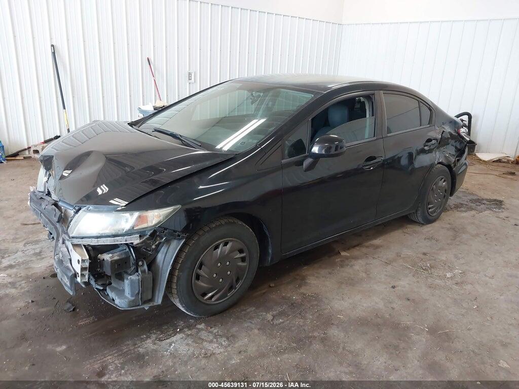 2HGFB2F52DH591566 2013 HONDA CIVIC photo no. 2
