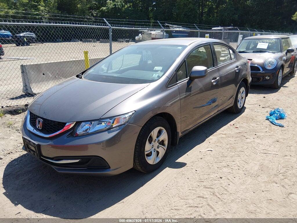 19XFB2F57DE228657 2013 HONDA CIVIC photo no. 2