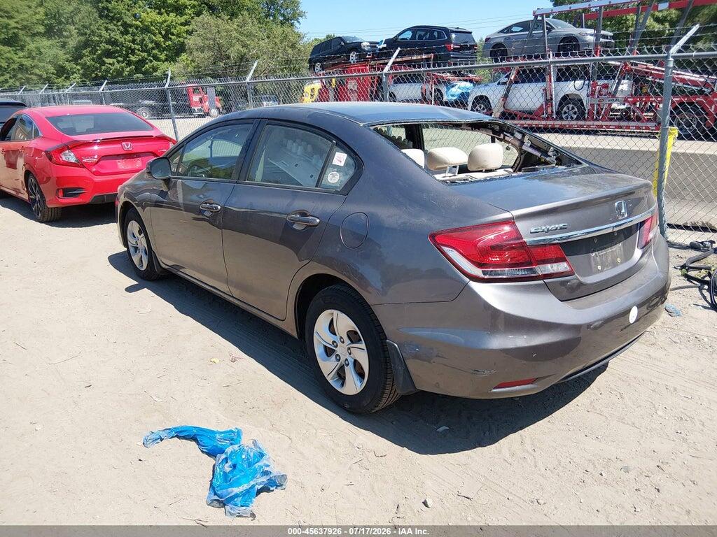 19XFB2F57DE228657 2013 HONDA CIVIC photo no. 3