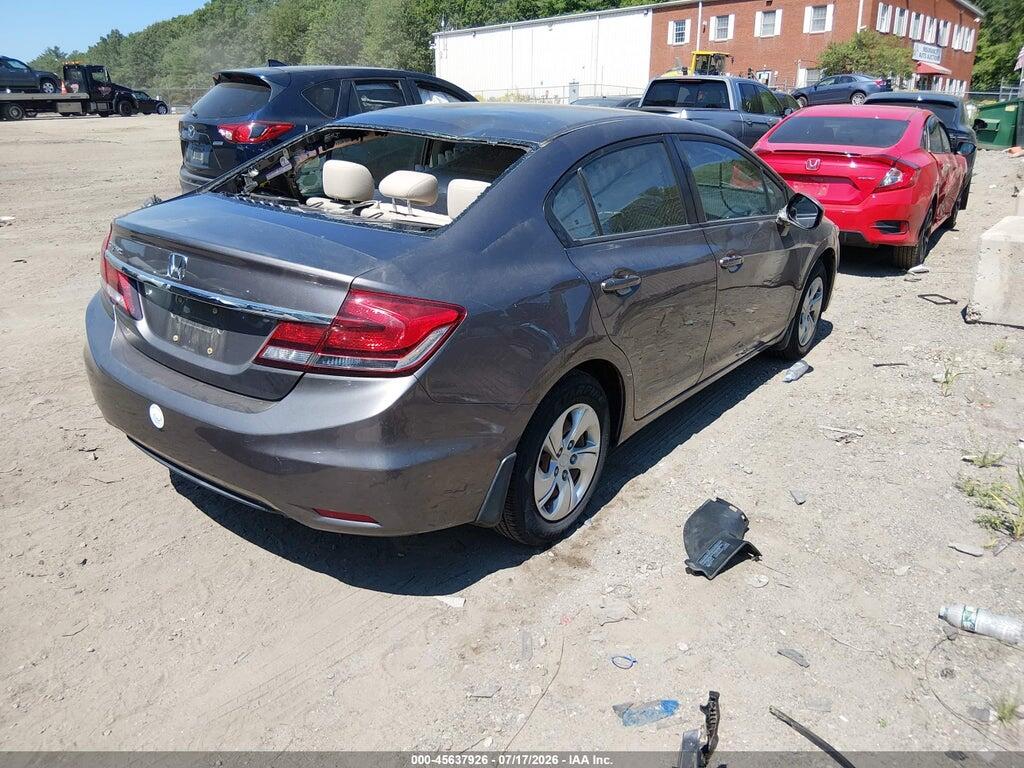 19XFB2F57DE228657 2013 HONDA CIVIC photo no. 4