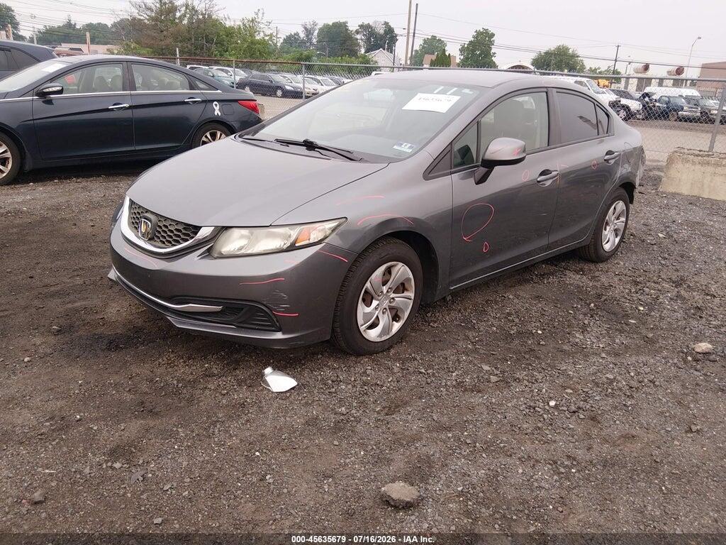 19XFB2F51DE243106 2013 HONDA CIVIC photo no. 2