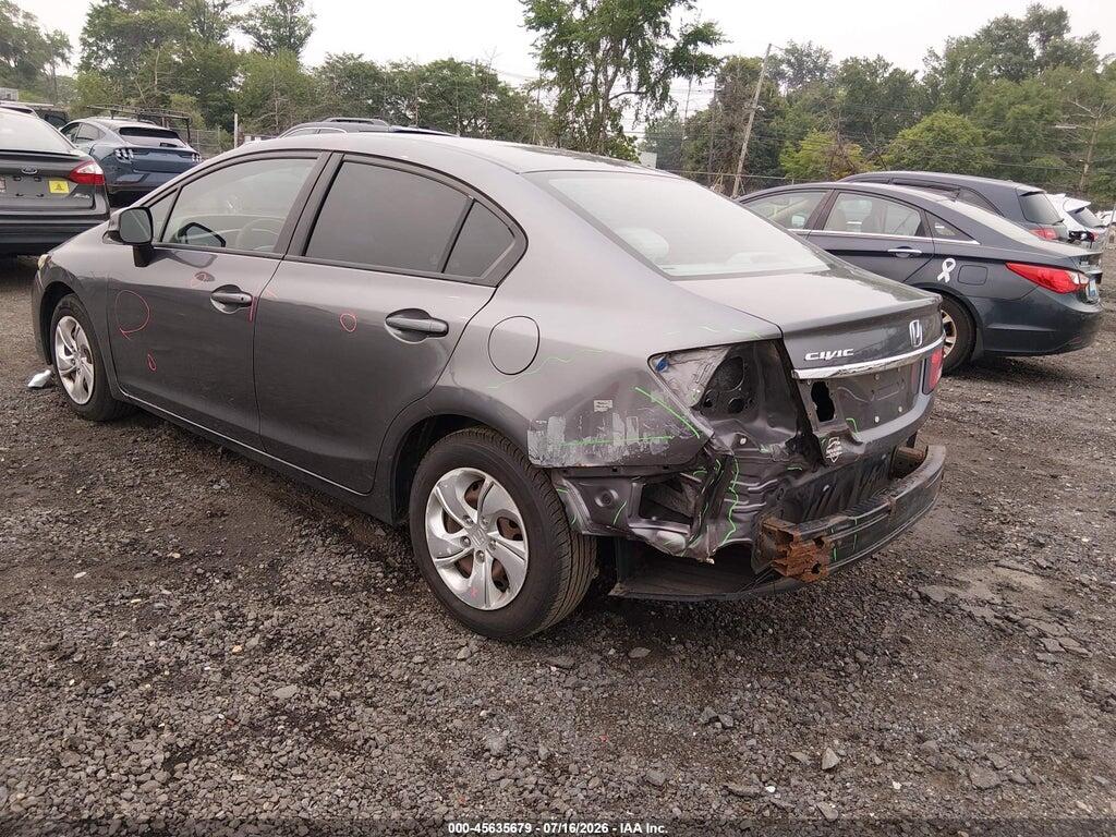 19XFB2F51DE243106 2013 HONDA CIVIC photo no. 3