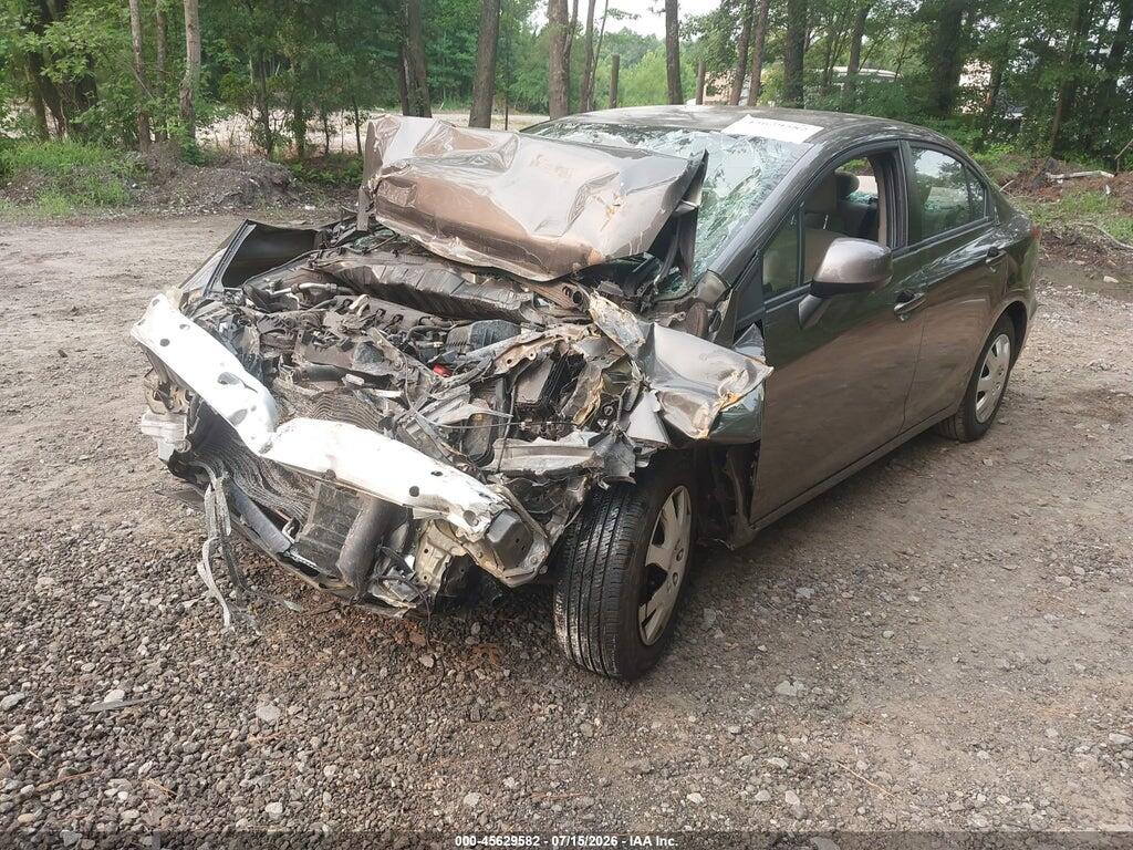 2HGFB2F56DH505871 2013 HONDA CIVIC photo no. 2