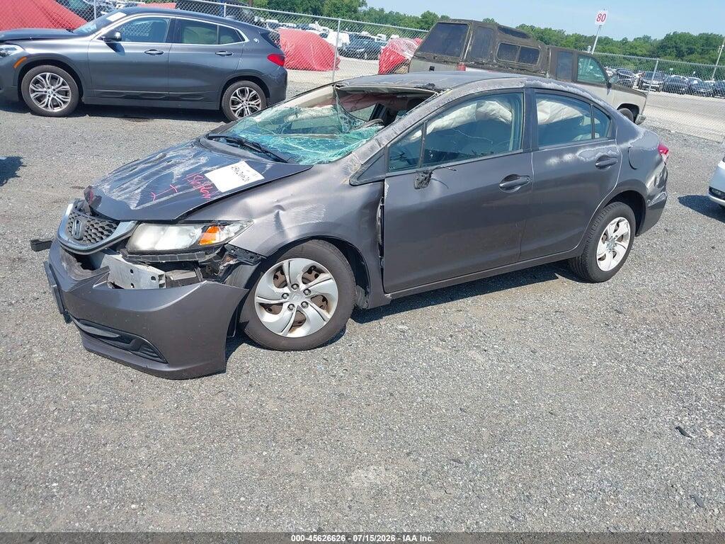 2HGFB2F50DH543029 2013 HONDA CIVIC photo no. 2