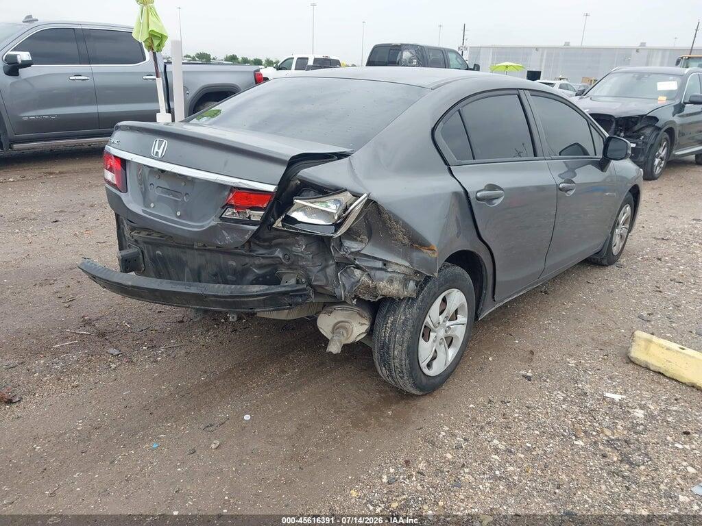 2HGFB2F58DH504818 2013 HONDA CIVIC photo no. 4