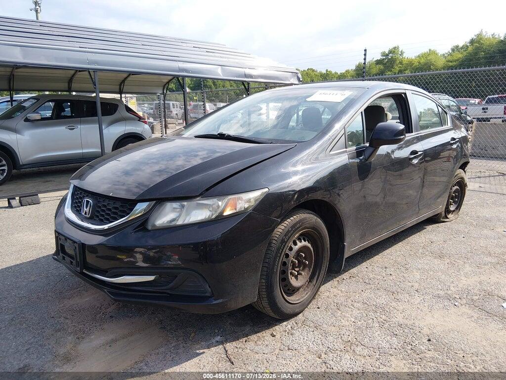 19XFB2F57DE018835 2013 HONDA CIVIC photo no. 2
