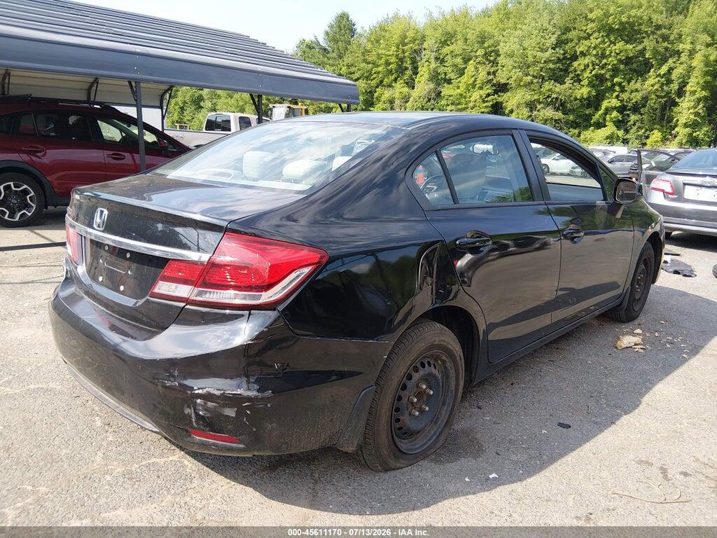 19XFB2F57DE018835 2013 HONDA CIVIC photo no. 4