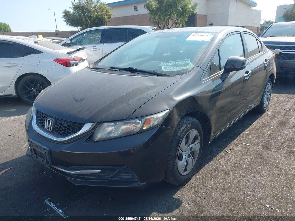 2HGFB2F59DH588311 2013 HONDA CIVIC photo no. 2