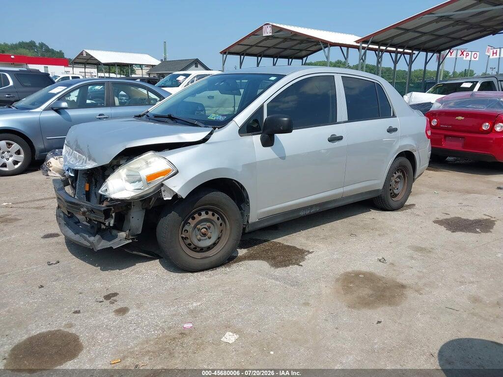 3N1CC1AP3AL375586 2010 NISSAN VERSA photo no. 2