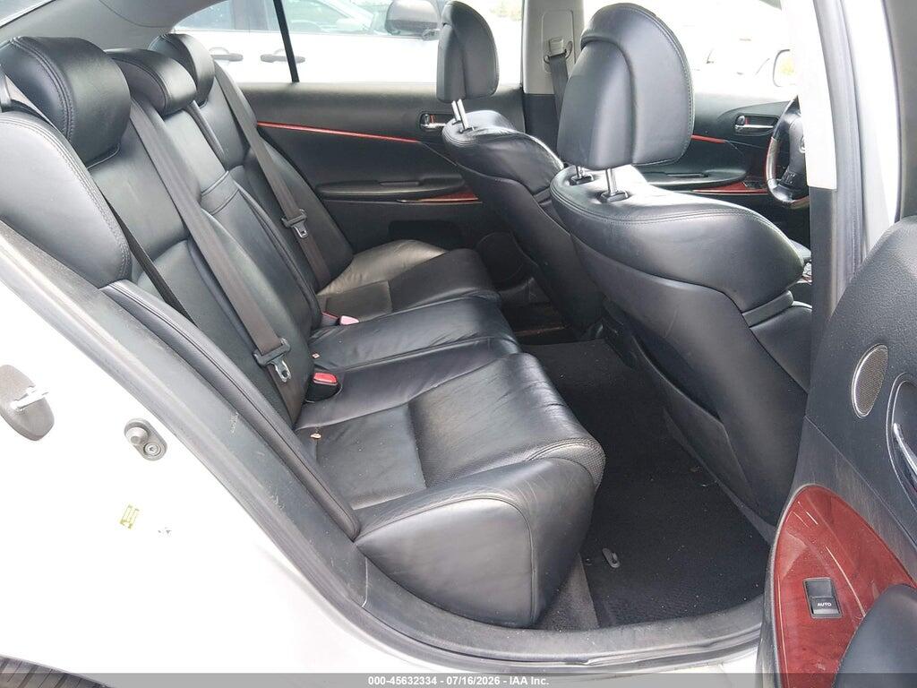 JTHBE96S970008226 2007 LEXUS GS 350 photo no. 8