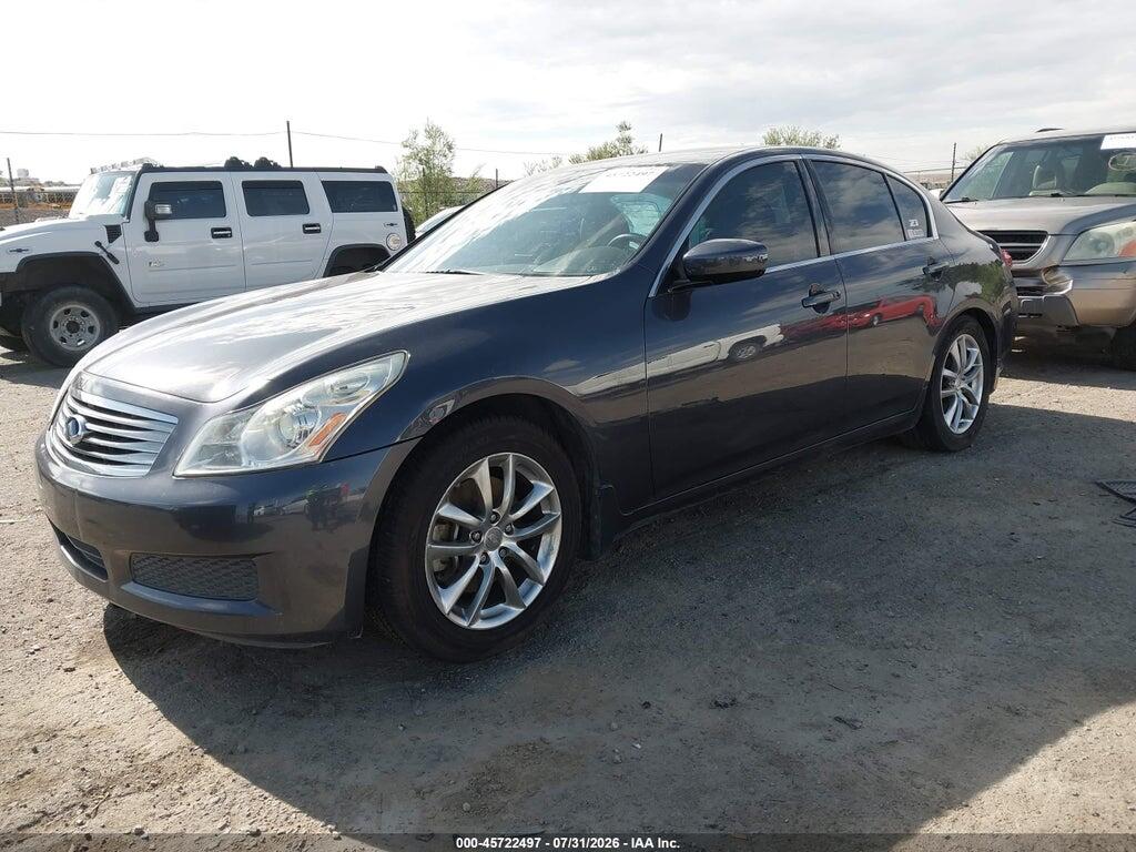 JNKCV61E69M303817 2009 INFINITI G37 photo no. 2