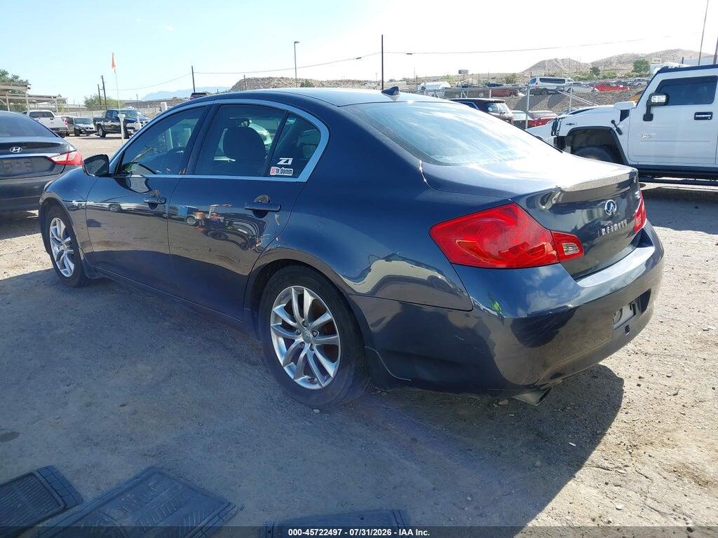 JNKCV61E69M303817 2009 INFINITI G37 photo no. 3