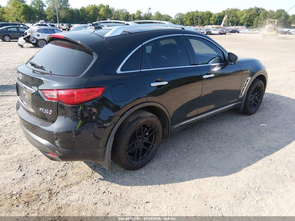 JNRBS18W59M200721 2009 INFINITI FX50 photo no. 4