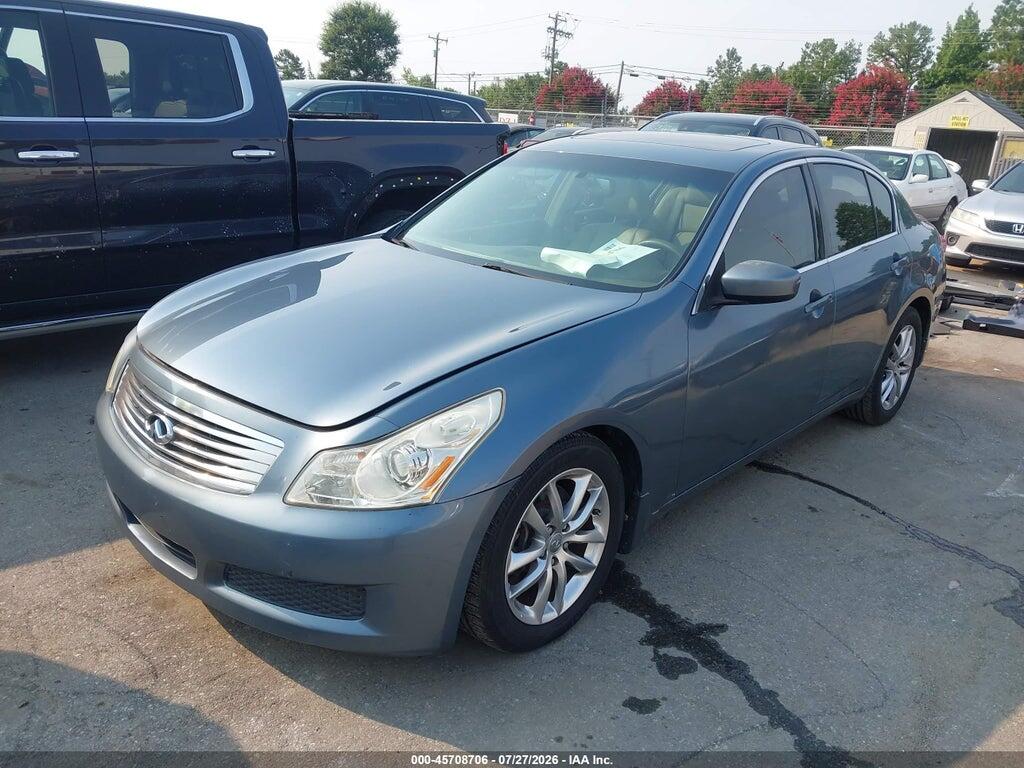 JNKCV61F89M360982 2009 INFINITI G37X photo no. 2