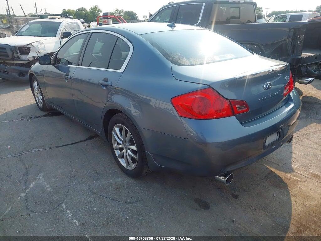 JNKCV61F89M360982 2009 INFINITI G37X photo no. 3