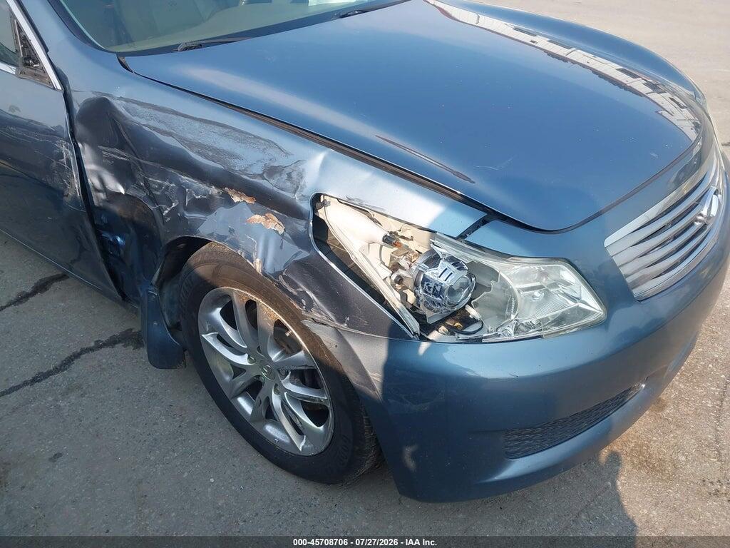 JNKCV61F89M360982 2009 INFINITI G37X photo no. 6