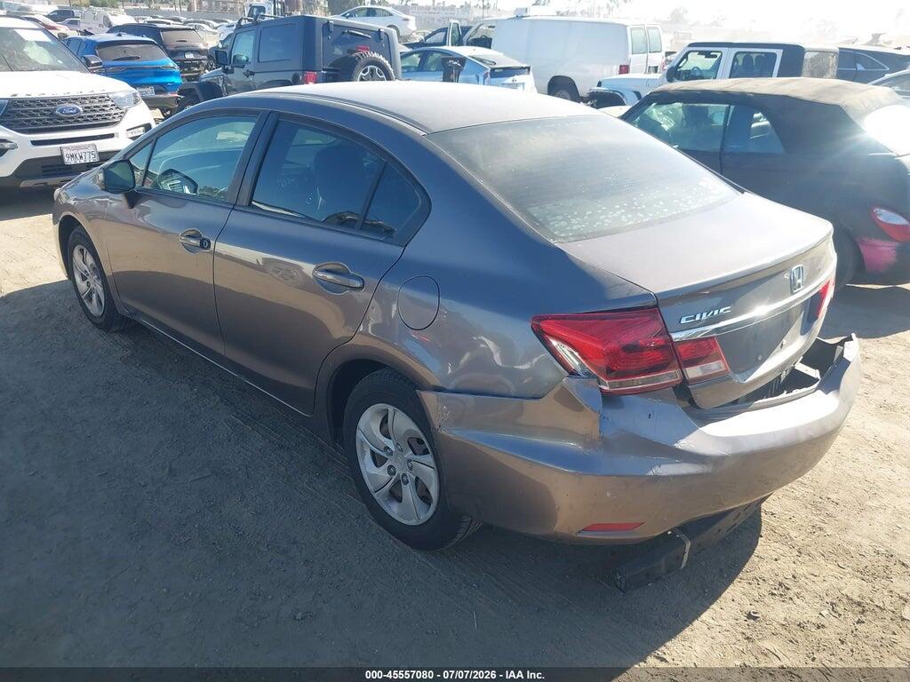 19XFB2F55DE292244 2013 HONDA CIVIC photo no. 3
