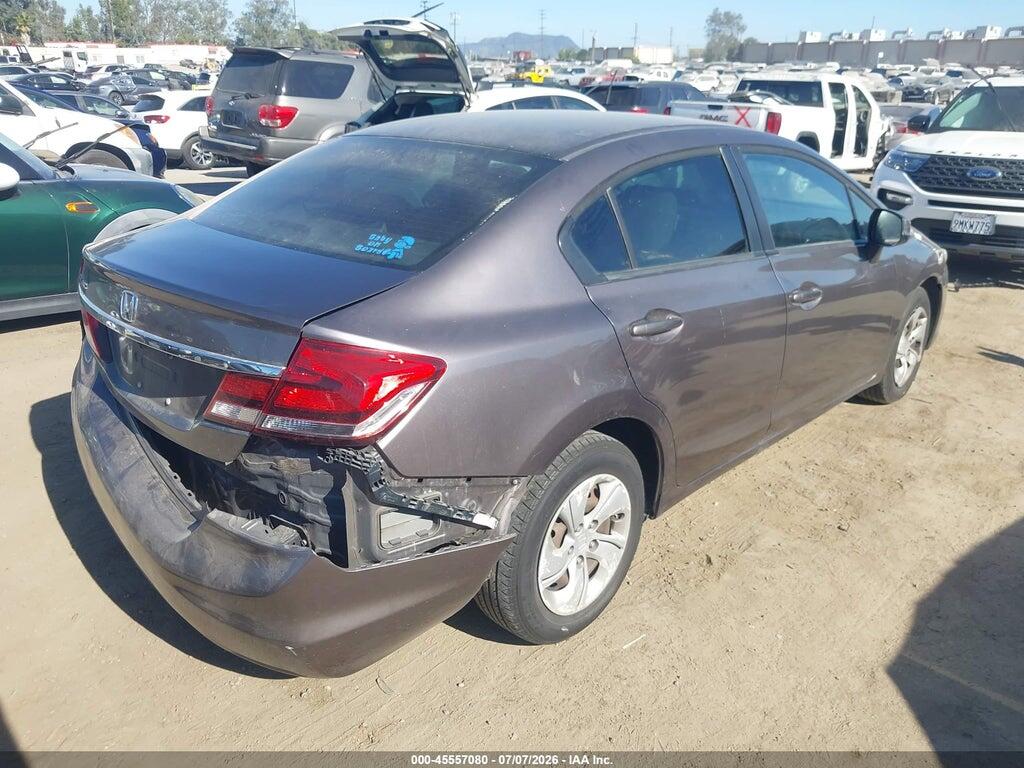 19XFB2F55DE292244 2013 HONDA CIVIC photo no. 4