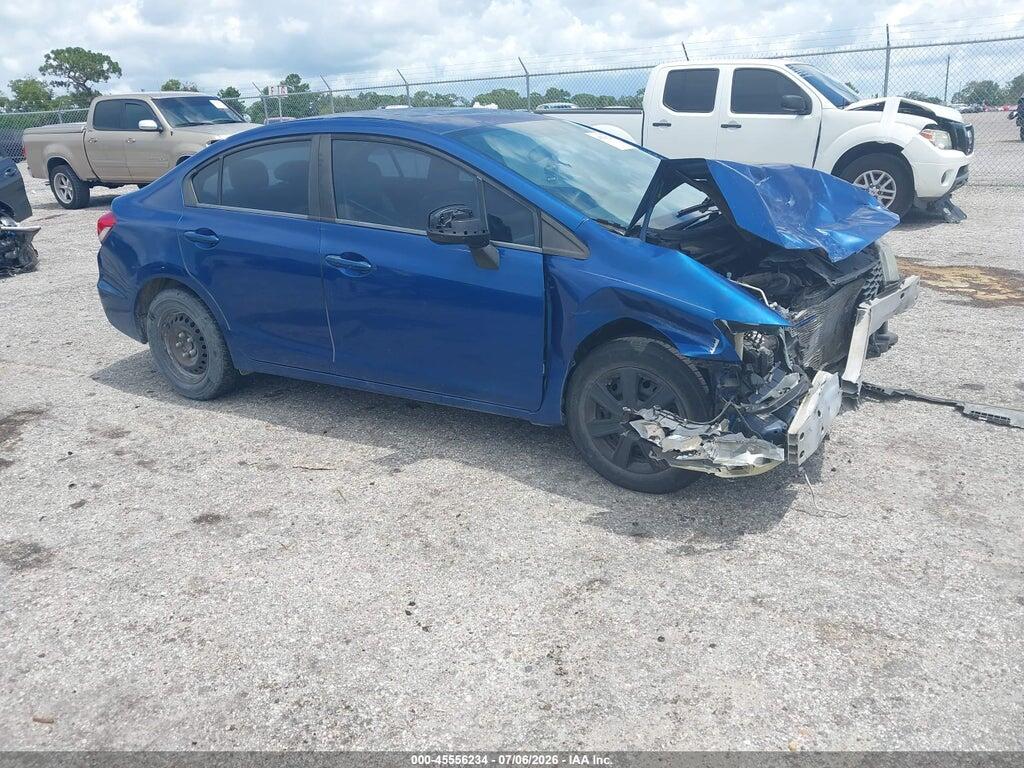 19XFB2F56DE079285 2013 HONDA CIVIC photo no. 1