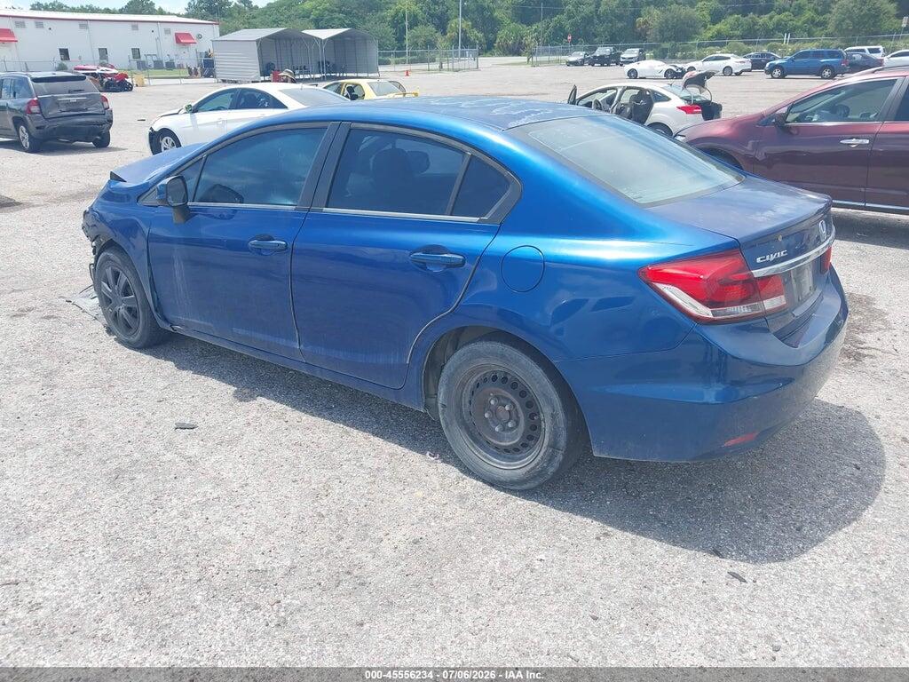 19XFB2F56DE079285 2013 HONDA CIVIC photo no. 3