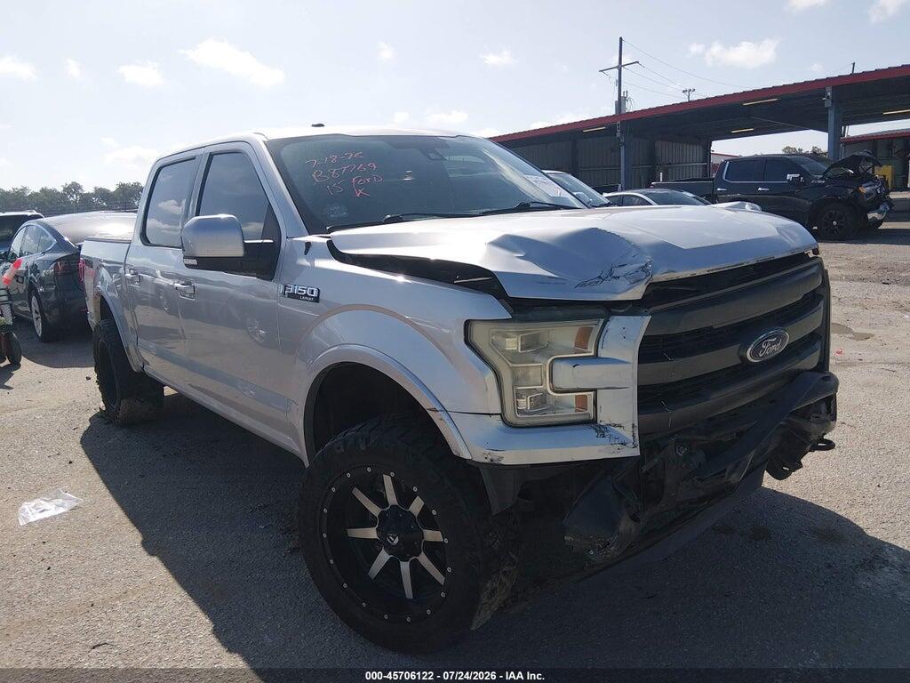 1FTEW1EG1FFB87769 2015 FORD F-150 photo no. 1