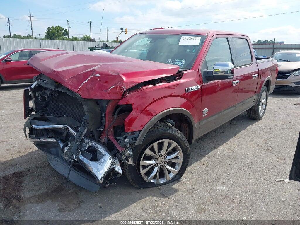1FTEW1EG7FFA53607 2015 FORD F-150 photo no. 2