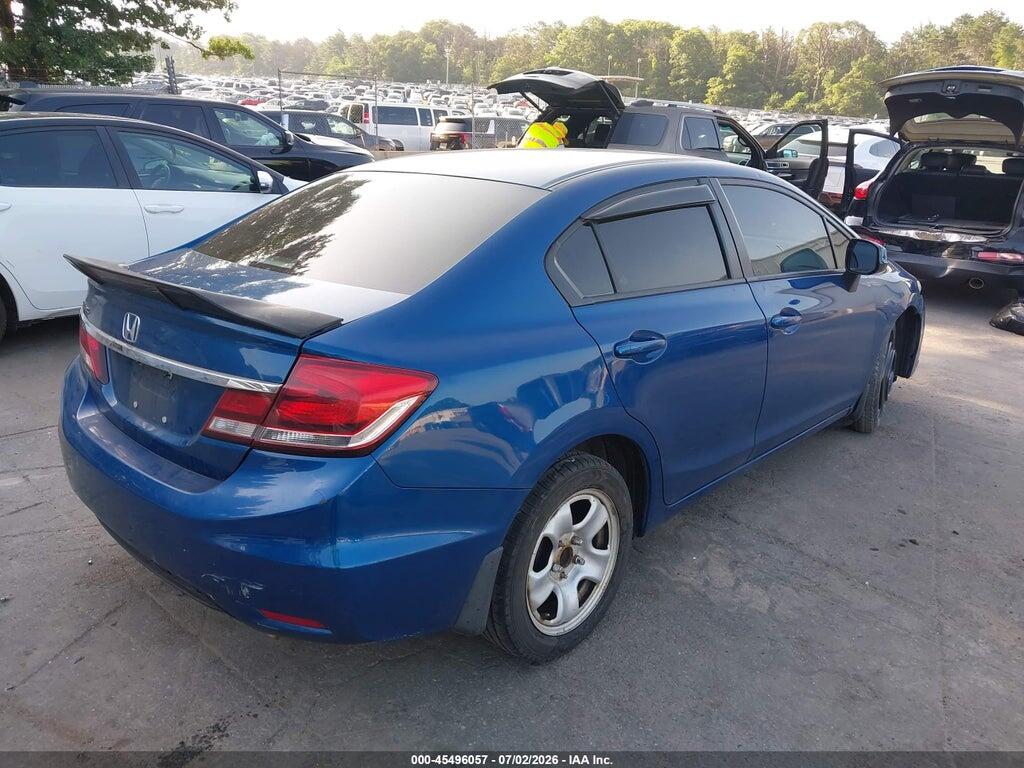 2HGFB2F59DH539206 2013 HONDA CIVIC photo no. 4