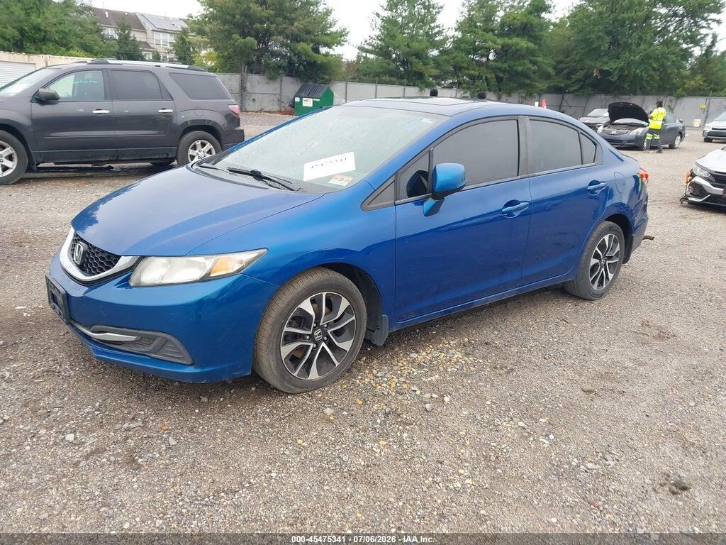 19XFB2F82DE201697 2013 HONDA CIVIC photo no. 2