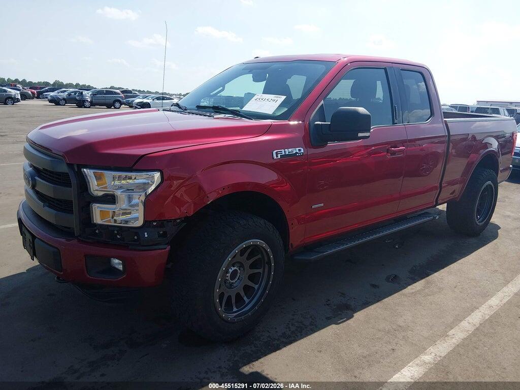 1FTEX1EP9FKE40325 2015 FORD F-150 photo no. 2