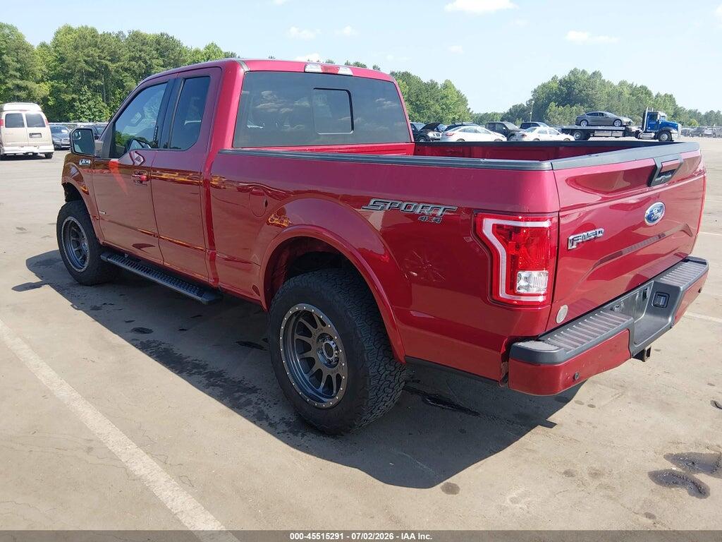 1FTEX1EP9FKE40325 2015 FORD F-150 photo no. 3