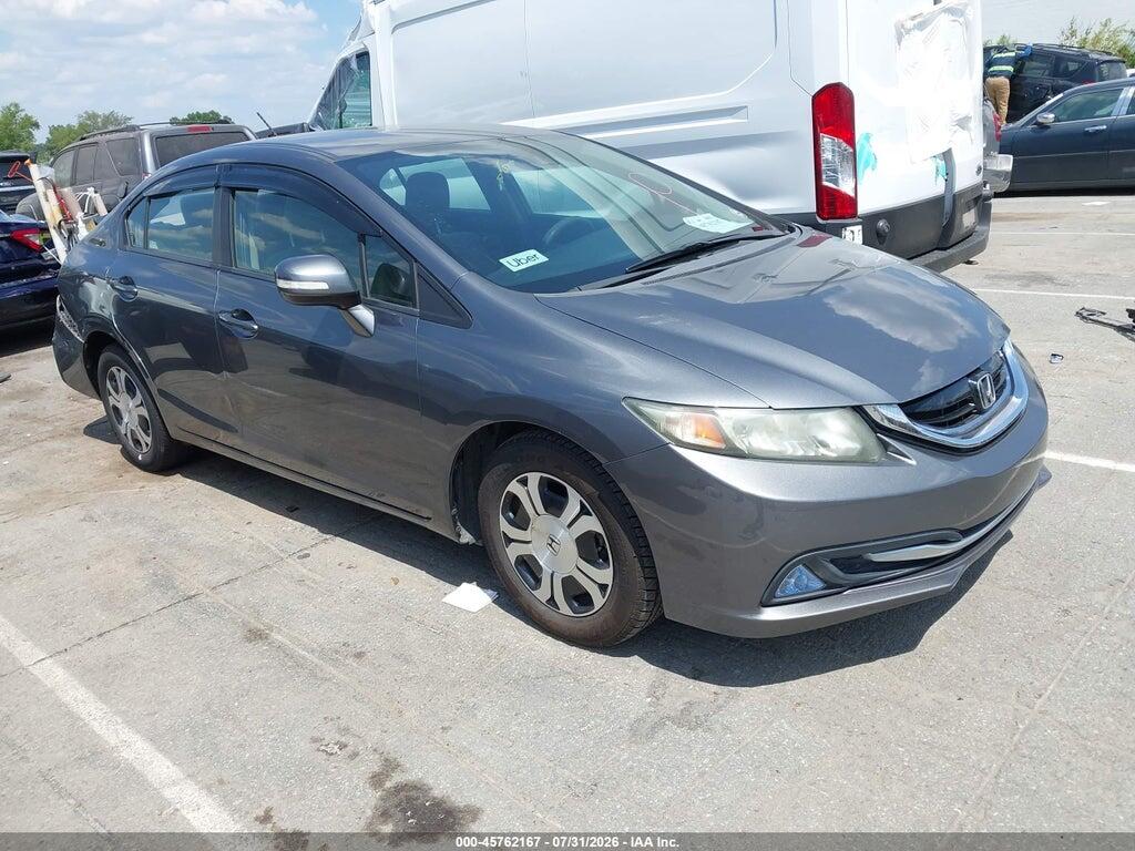 19XFB4F25DE001842 2013 HONDA CIVIC HYBRID photo no. 1