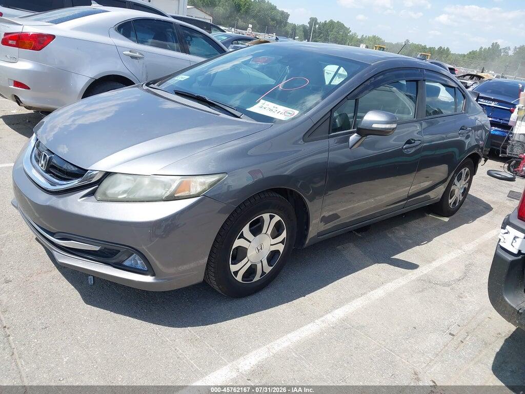 19XFB4F25DE001842 2013 HONDA CIVIC HYBRID photo no. 2