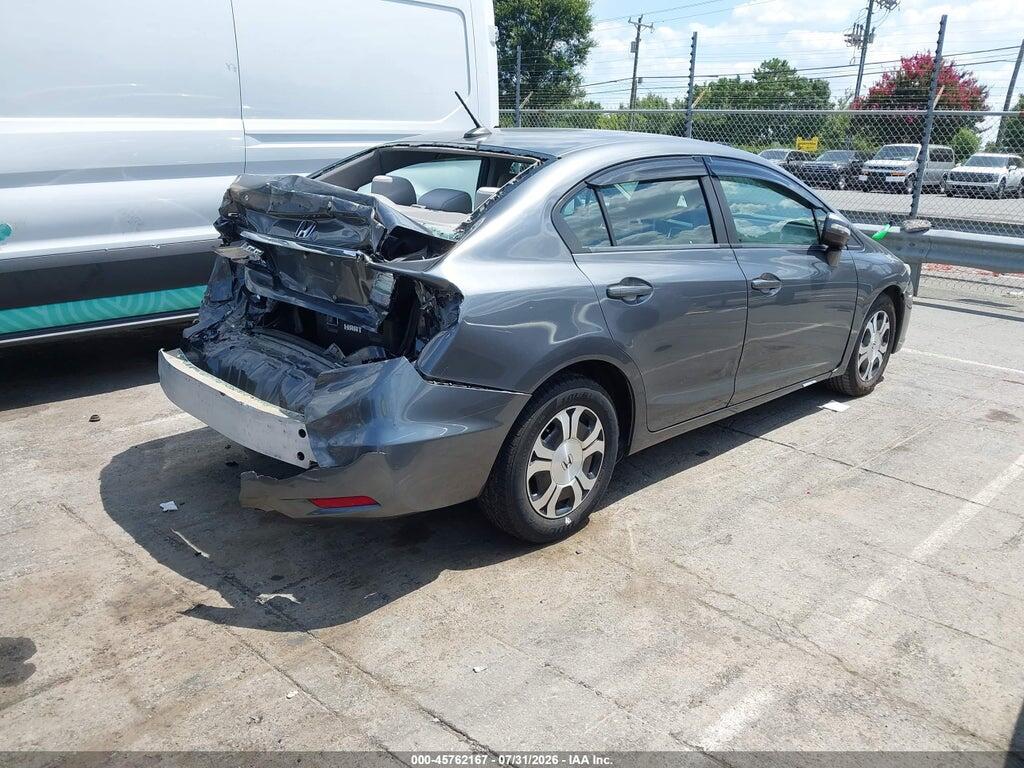 19XFB4F25DE001842 2013 HONDA CIVIC HYBRID photo no. 4