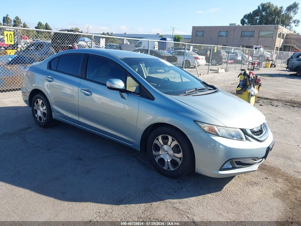 19XFB4F28DE201663 2013 HONDA CIVIC HYBRID photo no. 1
