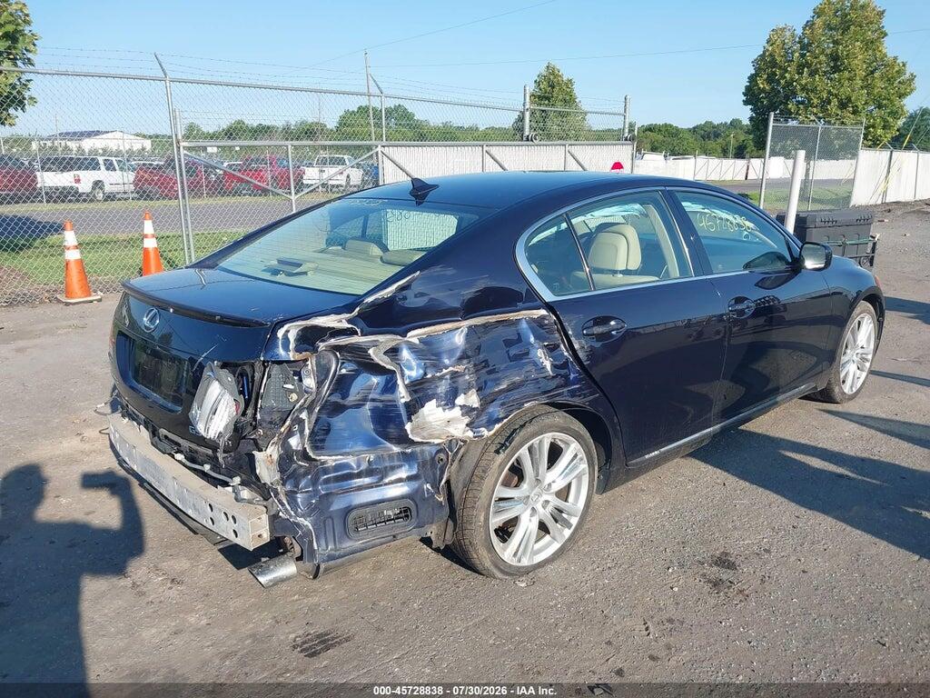 JTHBC96SX75006509 2007 LEXUS GS 450H photo no. 4