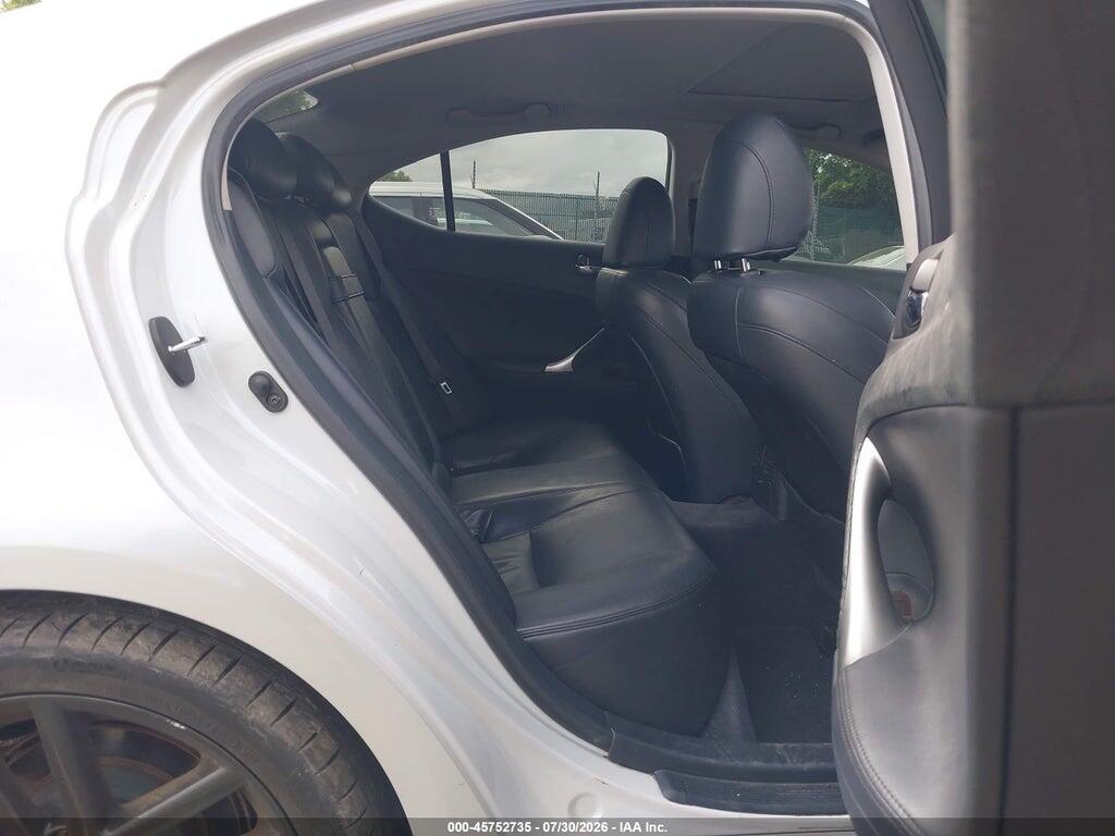 JTHBK262072054984 2007 LEXUS IS 250 photo no. 8