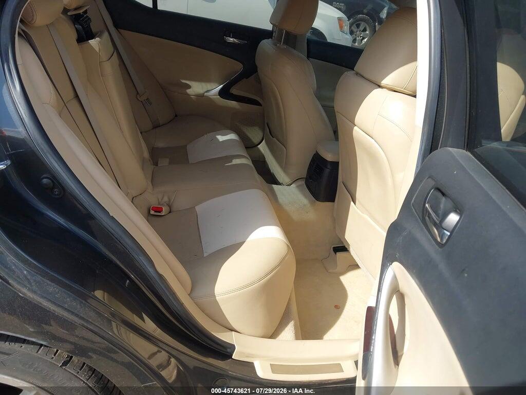 JTHBK262872029301 2007 LEXUS IS 250 photo no. 8