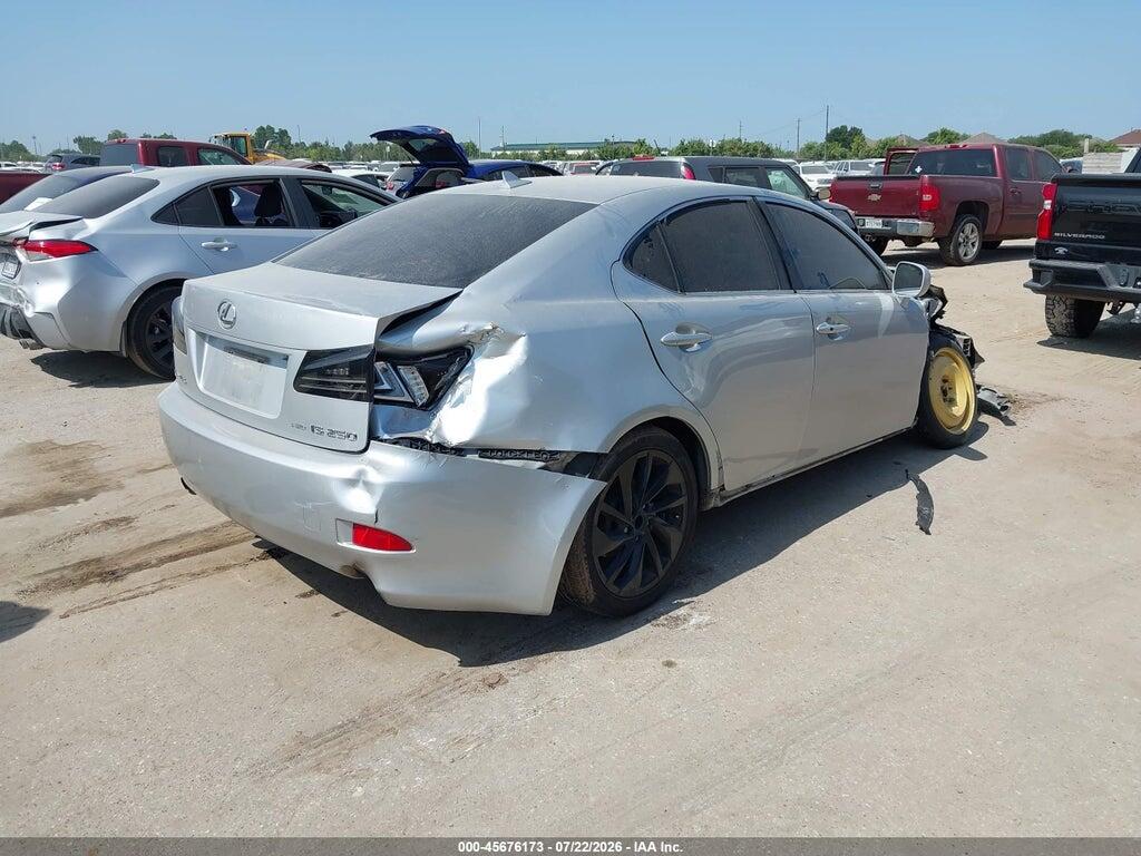 JTHCK262275008091 2007 LEXUS IS 250 photo no. 4