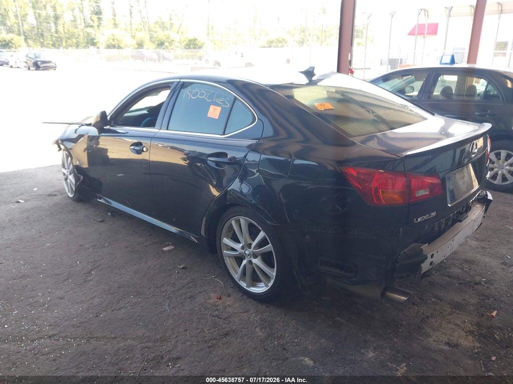 JTHBK262772043920 2007 LEXUS IS 250 photo no. 3