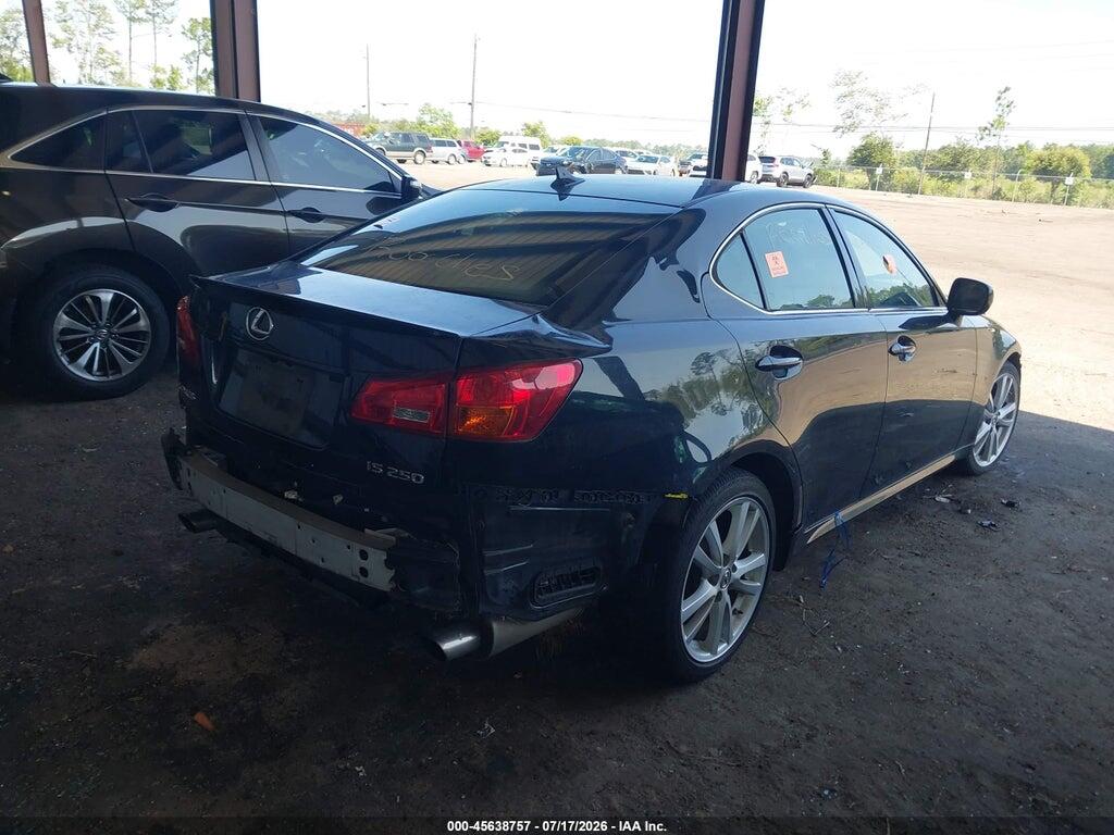 JTHBK262772043920 2007 LEXUS IS 250 photo no. 4
