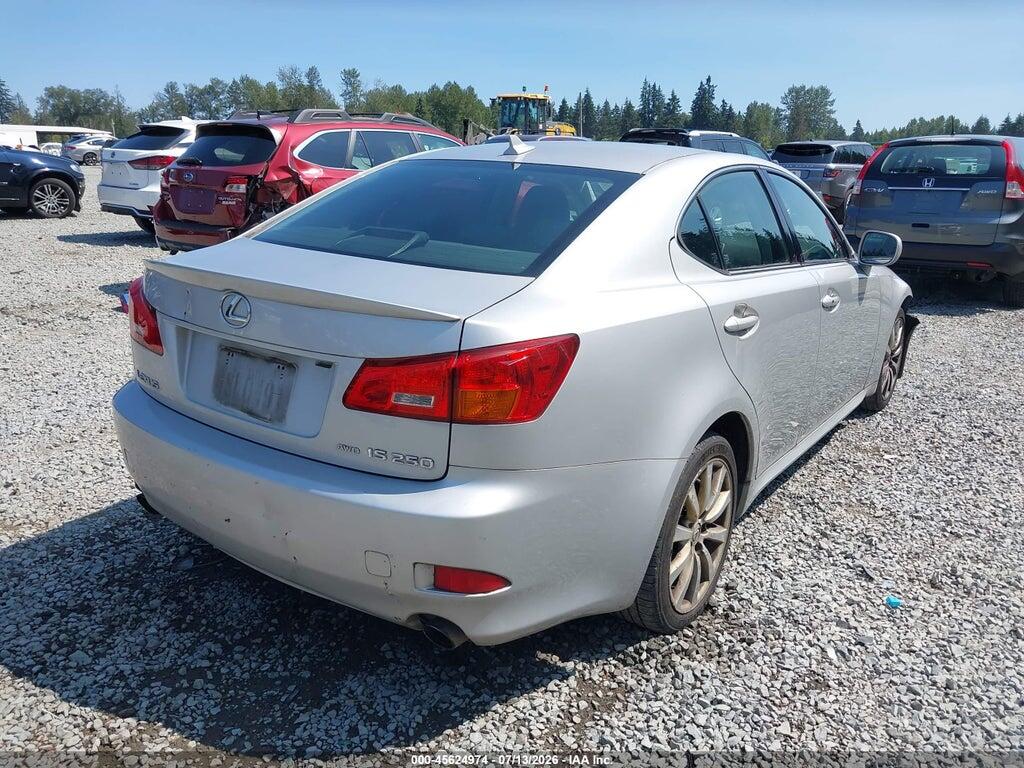 JTHCK262672019788 2007 LEXUS IS 250 photo no. 4