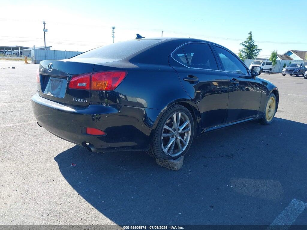 JTHBK262672037025 2007 LEXUS IS 250 photo no. 4