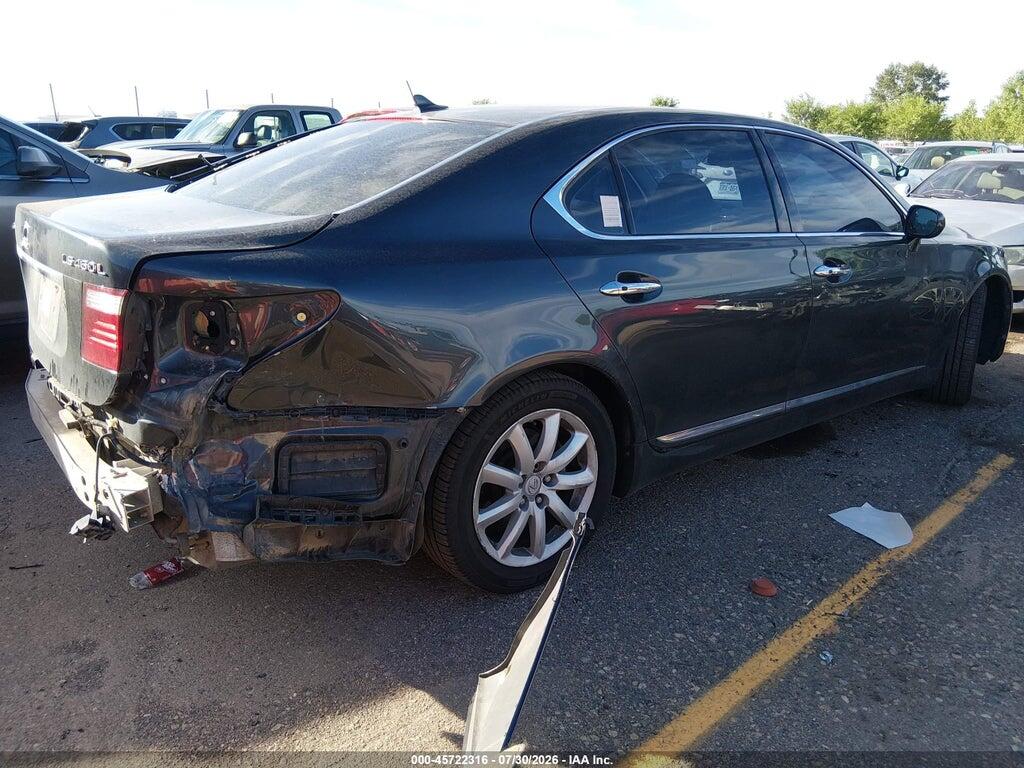 JTHGL46F775004244 2007 LEXUS LS 460 photo no. 4