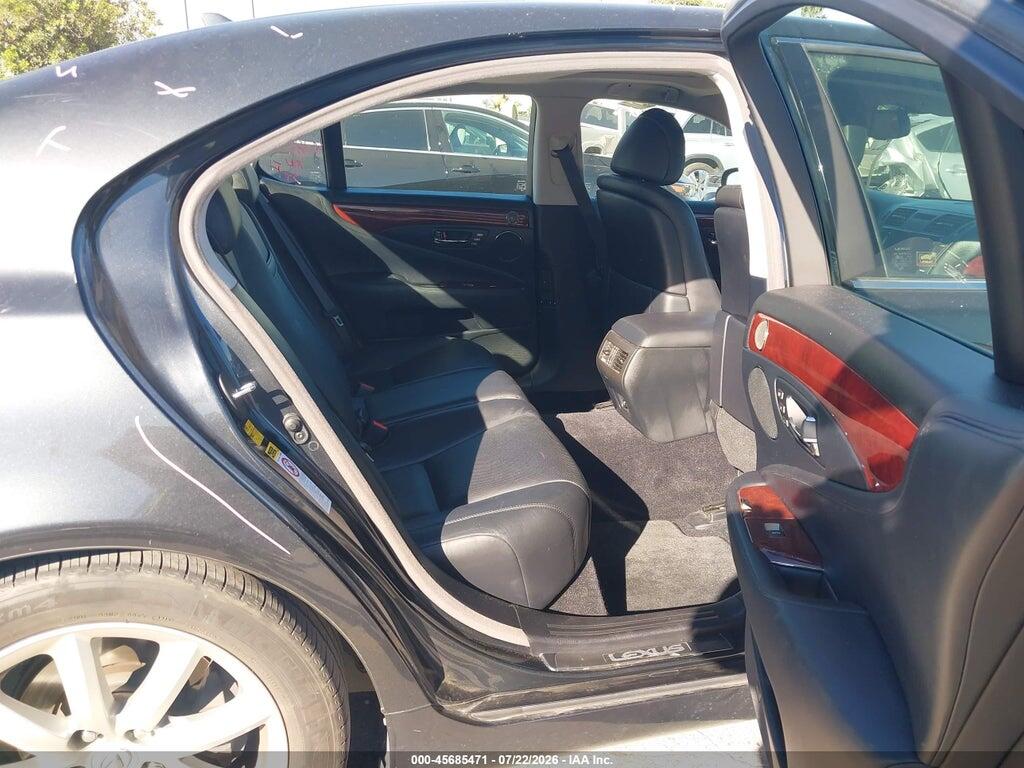 JTHBL46F375043360 2007 LEXUS LS 460 photo no. 8