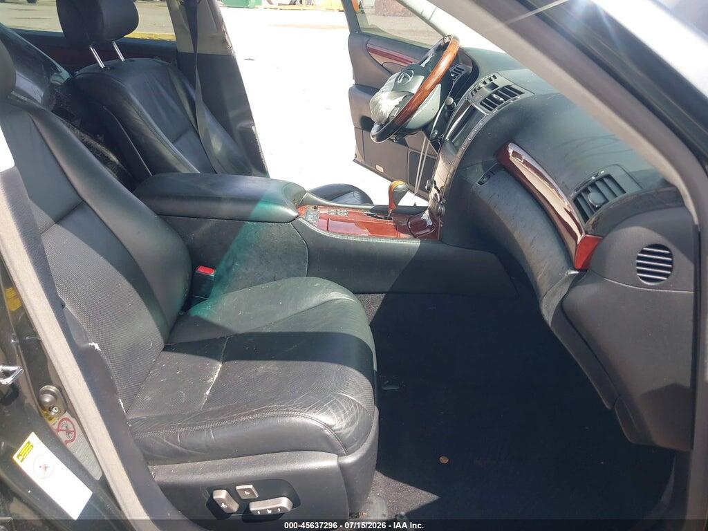 JTHGL46F075002075 2007 LEXUS LS 460 photo no. 5