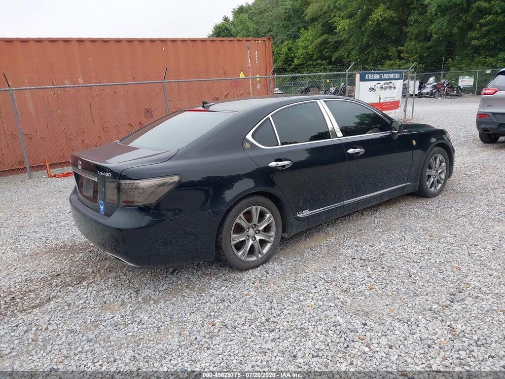 JTHBL46F675003662 2007 LEXUS LS 460 photo no. 4