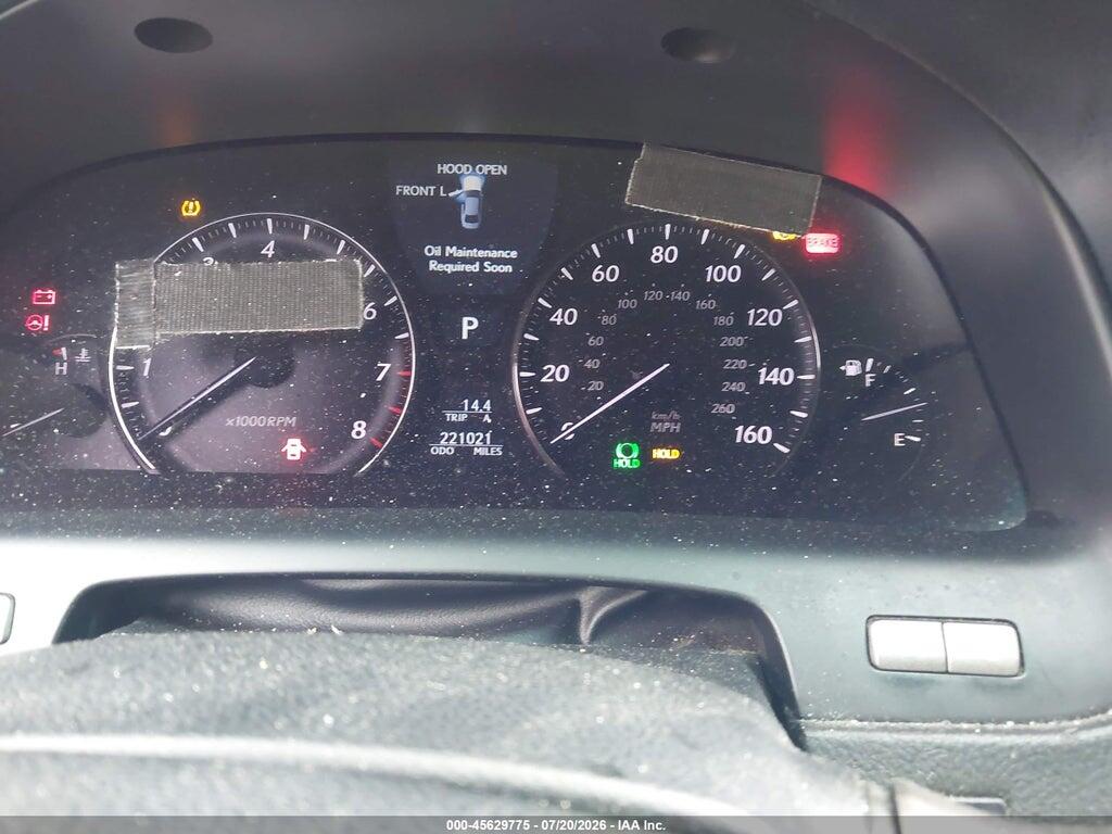 JTHBL46F675003662 2007 LEXUS LS 460 photo no. 7